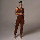 Plus size women's clothing yoga suit fashion casual pants suit H1651