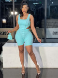 Fashion splicing sling sports and leisure suit CM2141