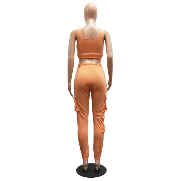 Plus size women's clothing yoga suit fashion casual pants suit H1651