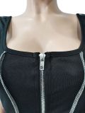 Fashion splicing sling sports and leisure suit CM2141