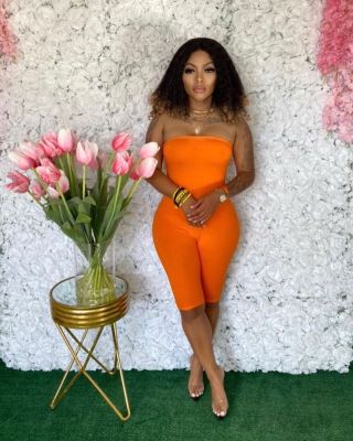 Solid color skinny sexy breast wrap jumpsuit MN88809