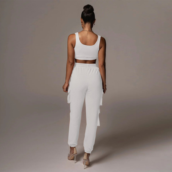 Plus size women's clothing yoga suit fashion casual pants suit H1651