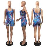 Fashion tight-fitting buttocks sexy jumpsuit H1647