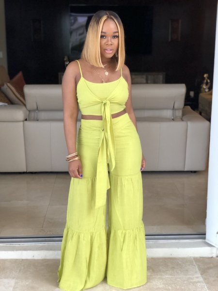 Women fashion casual fashion summer solid color two-piece suit L0265