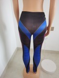Digital printed sexy one-piece sports tights FFD1114