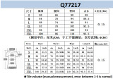 Positioning printed casual pants  Q77217