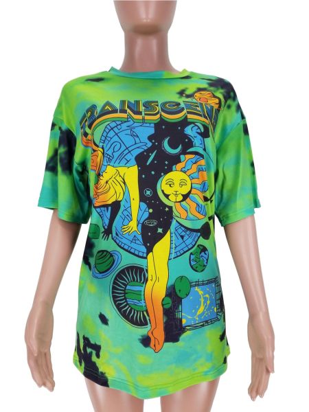 Sexy printed loose top T-shirt LD99051