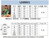Sexy printed loose top T-shirt LD99051
