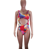 Sexy print dress LD98002