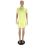 Ladies short sleeve jumpsuit LL6324