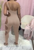 Hollow strappy jumpsuit LL6326