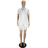 Ladies short sleeve jumpsuit LL6324