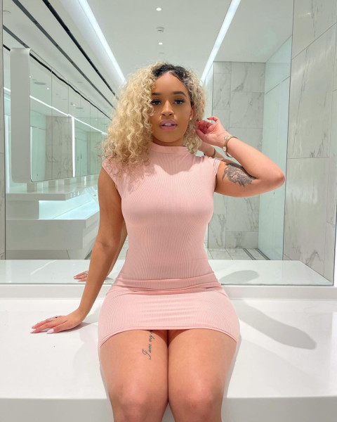 Fashion sexy solid color tight dress LY9305