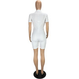 Ladies short sleeve jumpsuit LL6324