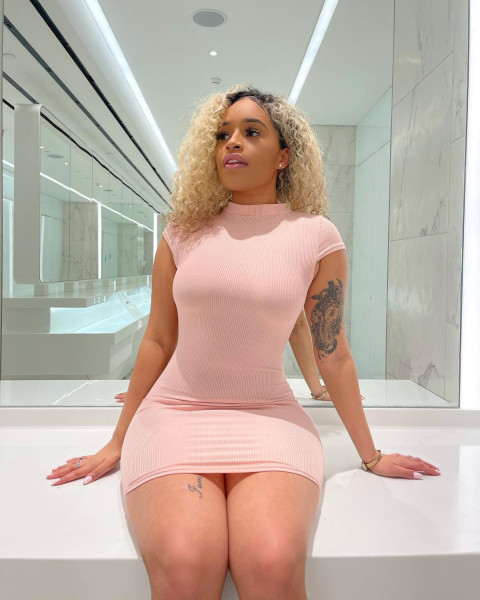 Fashion sexy solid color tight dress LY9305