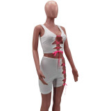 New sexy strap two-piece suit HM6518