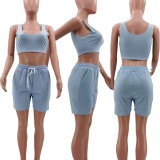 Pure color leisure sports suit TK6172