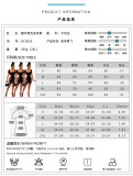 Summer fashion ring side hollow black short-sleeved jumpsuit BC3026