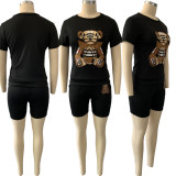 Animal cartoon patch suit women DN8610