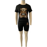 Animal cartoon patch suit women DN8610