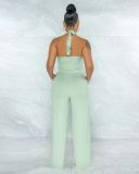 Sexy chest wrap, halter, various wear, two-piece suit HY5216