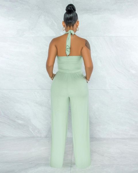 Sexy chest wrap, halter, various wear, two-piece suit HY5216