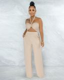 Sexy chest wrap, halter, various wear, two-piece suit HY5216