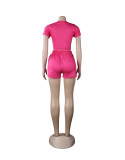 Open waist round neck, assorted colors, two-piece suit F272