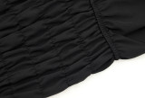 V-neck long-sleeved ladies slim dress nightclub dress H193