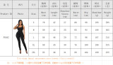 New solid color casual high elastic fold two-piece suit p8582
