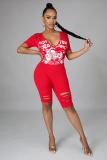 New Fashion Printed One-piece p8583