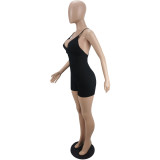High quality sling jumpsuit with suspenders S172