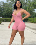 High quality sling jumpsuit with suspenders S172