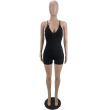 High quality sling jumpsuit with suspenders S172