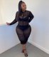 Summer women's sexy mesh dress YM175