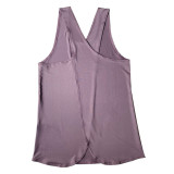 Sleeveless shawl sling top nude fitness sports body ladies vest 601023988876-1