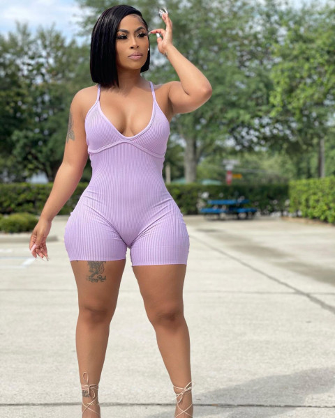 High quality sling jumpsuit with suspenders S172