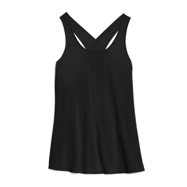 Sleeveless shawl sling top nude fitness sports body ladies vest 601023988876-1
