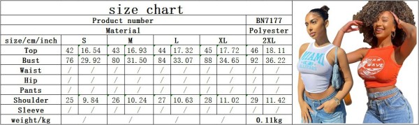 Waist rubber band pleating craft casual tight-fitting simple vest BN7177