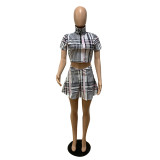 Two-piece skirt suit QS5056