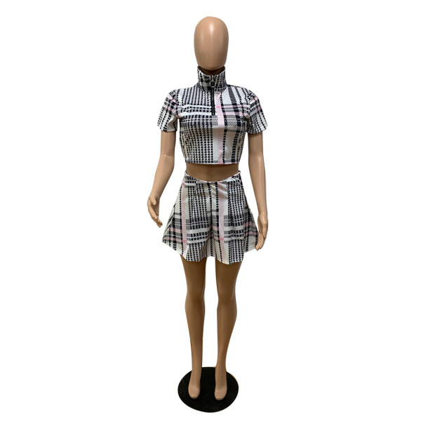 Two-piece skirt suit QS5056