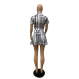 Two-piece skirt suit QS5056