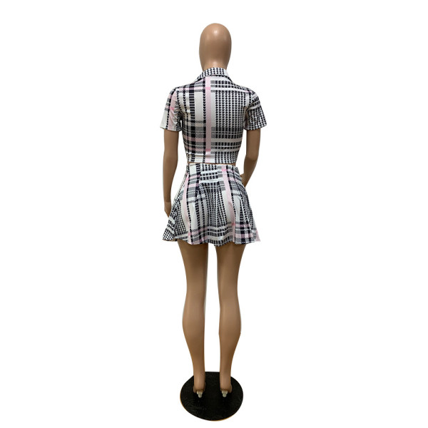 Two-piece skirt suit QS5056