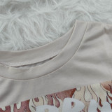 Trendy gradient print T-shirt BN7176