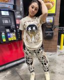 Trendy gradient print T-shirt BN7176