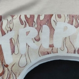 Trendy gradient print T-shirt BN7176