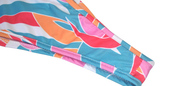 New beach one-piece printed bikini plus size swimsuit M7010