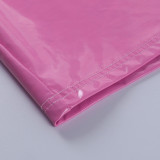 Nightclub style mini skirt, new tight sexy bag hip halter neck open back bright leather dress YJ21019
