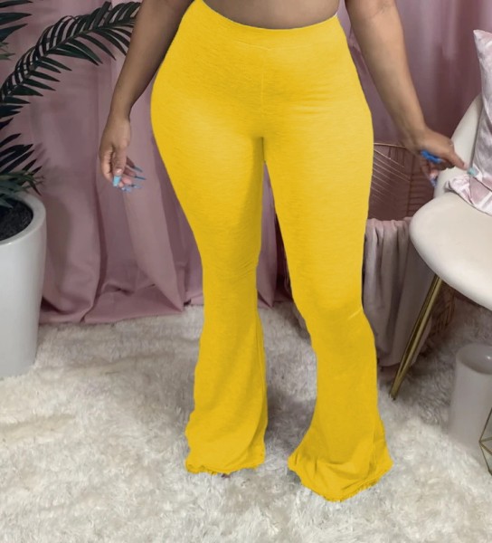 New sexy casual skinny big flared trousers MH5012