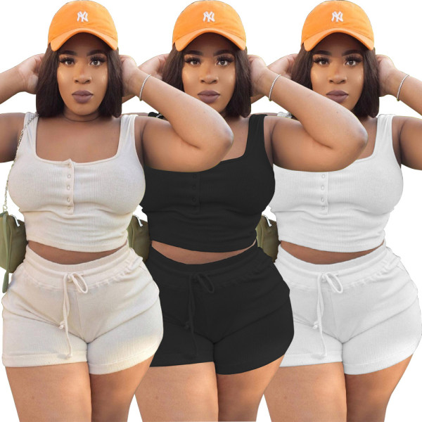 Fat lady plus size women's clothing hang strip sexy casual suit MH2072